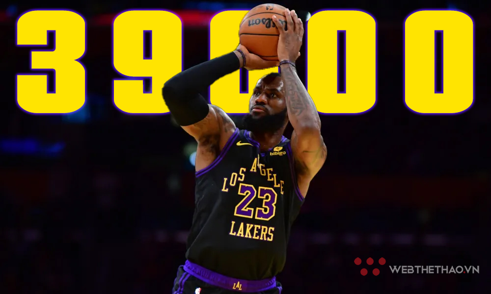 LA Lakers đại thắng trong ngày LeBron cán mốc 39.000 điểm, chốt vé tứ kết NBA In-Season Tournament